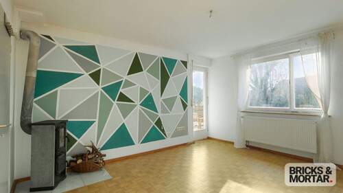 Wohnzimmer - Einfamilienhaus mit 95,00 m&sup2; in Ziemetshausen / Lauterbach zum Kaufen