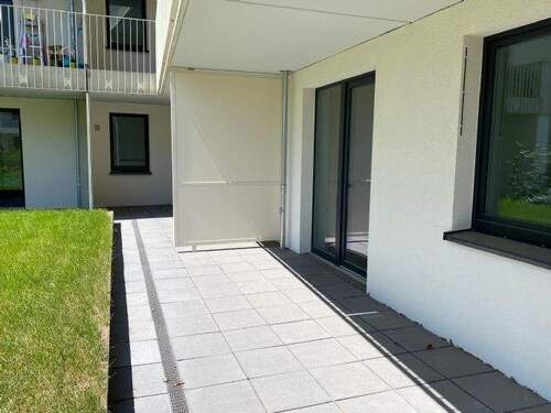 Terrasse zum Innenhof - 