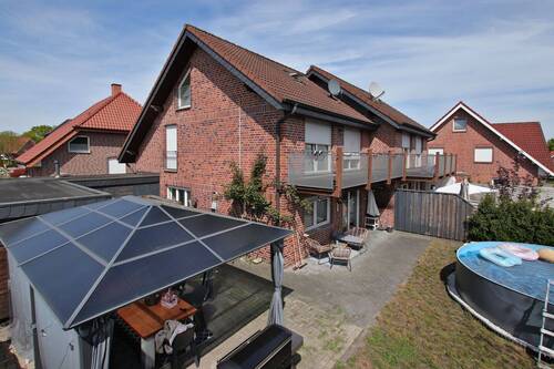 Ansicht Garten - 6 Zimmer Doppelhaushälfte zum Kaufen in Wettringen