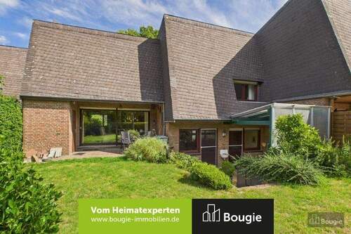 Gartenansicht - Spannende Architektur, schöne Lage, viel Potenzial!