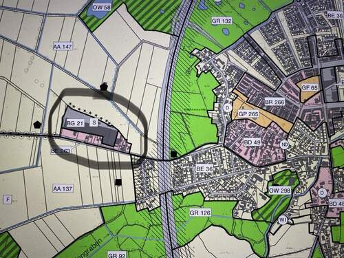 Landschaftsplan Langenhagen - Grundstück zur Miete in Langenhagen