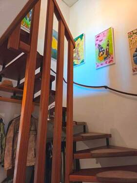 Treppe zum ausgebautem Dachgeschoss - 