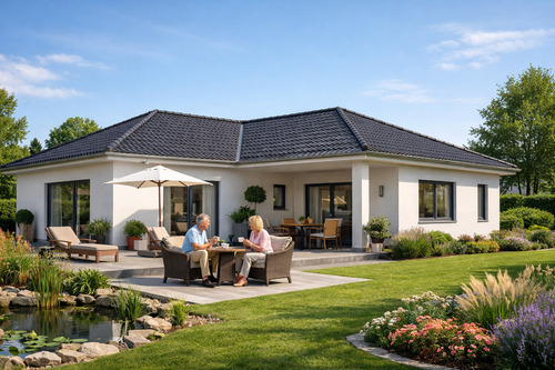 Bungalow 3 - Stilvoll wohnen auf einer Ebene - Ihr Bungalow nach Maß in Wagenfeld