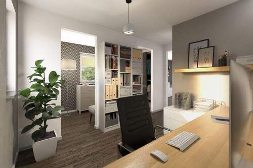 Ankleide & Arbeitsplatz - 