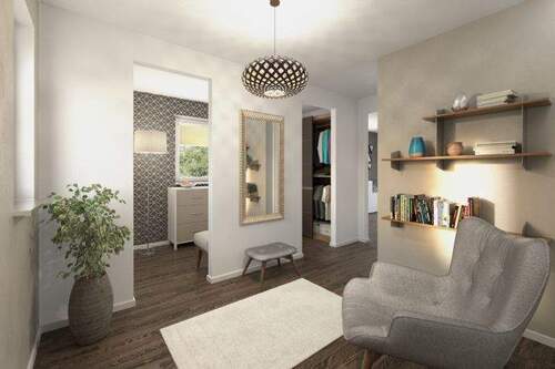Ankleide & Leseecke - 