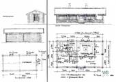 Grundriss Werkzeughaus + Sauna-Grillhaus - 
