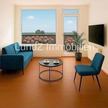 köln wohnzimmer mit balkon-laminat braun - Etagenwohnung mit 94,00 m&sup2; in Köln zum Kaufen