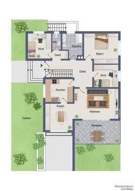 Erdgeschoss - Bungalow mit 135,00 m&sup2; in Heusenstamm zum Kaufen