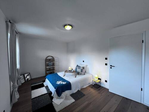 Schlafzimmer m. Einrichtungsvorschlag - 