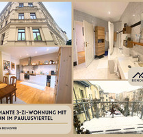 Charmante 3-Zimmer-Wohnung im begehrten Paulusviertel - großzügig, gepflegt, zukunftssicher - Halle (Saale)
