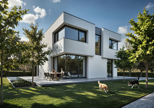 Außenansicht II - 5 Zimmer Einfamilienhaus zum Kaufen in Leipzig