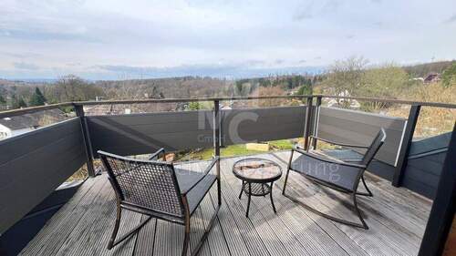 Terrasse - Einfamilienhaus mit 204,00 m&sup2; in Bad Münder am Deister / Nienstedt zum Kaufen