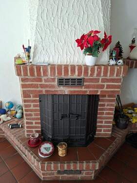 Kamin im Wohnzimmer - 
