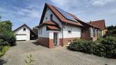 Blick ins Grundstück - 5 Zimmer Einfamilienhaus in Trebendorf