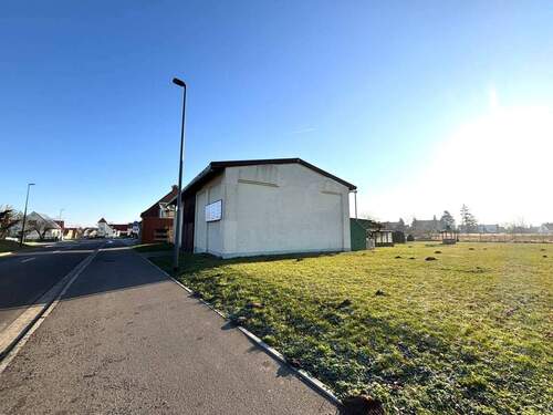 Scheune Giebelseite rechts - 