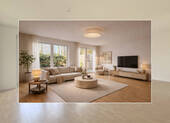 Wohnzimmer KI - 4 Zimmer Reihenendhaus in Oldenburg