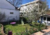 Garten mit Gartenhaus - 