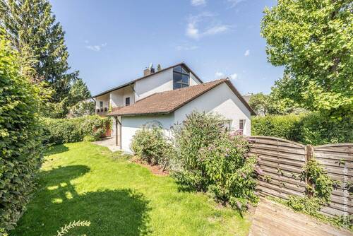 Gartenbereich - Doppelhaushälfte mit 152,40 m&sup2; in Aschheim zum Kaufen