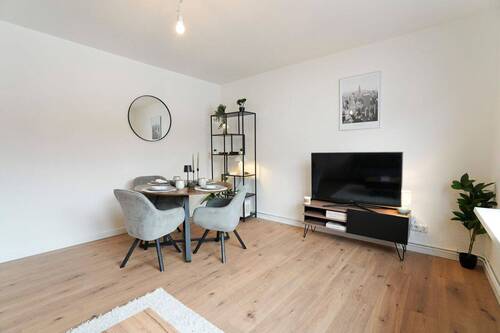 Wohnzimmer - Etagenwohnung mit 52,00 m&sup2; in Bremen zum Kaufen