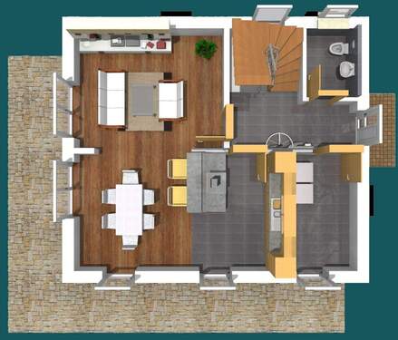 DUMAX SD 110 EG - 3D - 4 Zimmer Einfamilienhaus zum Kaufen in Wagenfeld