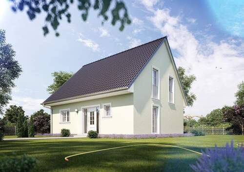 Haus mit Sonderausstattung gegen Aufpreis.jpg - 5 Zimmer Einfamilienhaus zum Kaufen in Sachsen bei Ansbach