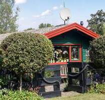 Landromantik am Langsee - Gemütliches Blockhaus in blühender Idylle - Süderfahrenstedt Wellspang