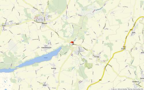 Lageplan - 3 Zimmer Mehrfamilienhaus, Wohnhaus zum Kaufen in Süderfahrenstedt