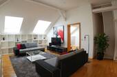 Bild 1 - Dachgeschosswohnung mit Panoramablick und großer Terrasse im Herzen Leipzigs