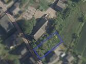 potentielles Baugründstück für ein Einfamilienhaus (blau umrandet) - Quelle: https://geoportal-hamburg.de/ - 1 Zimmer Mehrfamilienhaus, Wohnhaus zum Kaufen in Hamburg