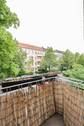 balkon mit Südausrichtung - 2 Zimmer Etagenwohnung in Berlin-Pankow