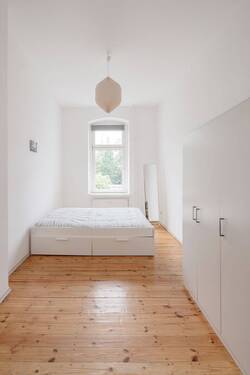Schlafzimmer - Etagenwohnung mit 58,00 m&sup2; in Berlin-Pankow zum Kaufen