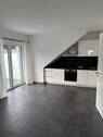 Wohnraum mit Einbauküche - 2 Zimmer Etagenwohnung zur Miete in Harsewinkel