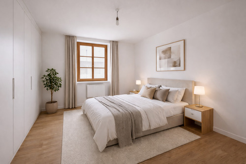 Modellbild Schlafzimmer - 2 Zimmer Etagenwohnung in Regensburg