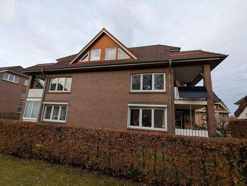 Rückansicht (1) - 2 Zimmer Etagenwohnung in Westerstede