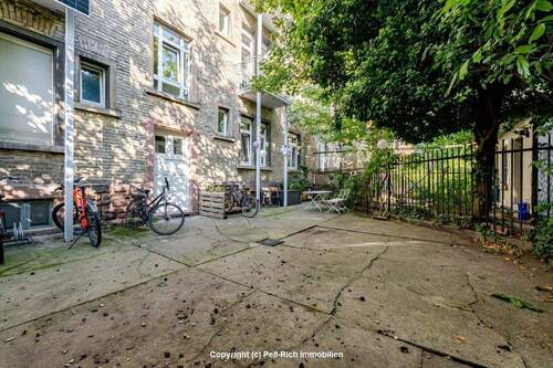 Innenhof - 3 Zimmer Etagenwohnung in Karlsruhe