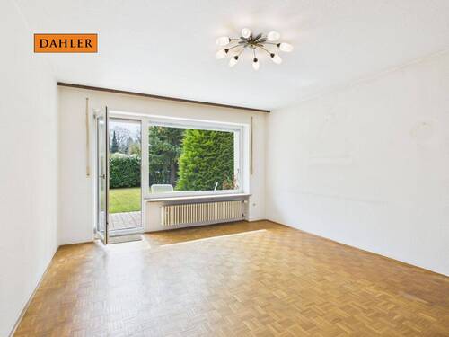 Wohnzimmer - Doppelhaushälfte mit 106,00 m&sup2; in Augsburg zum Kaufen