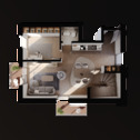 Maisonettenwohnung - 