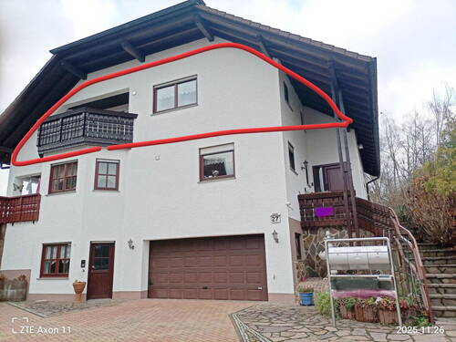 Frontansicht - Ramstein-Miesenbach - Charm. DG-Wohnung Naherholungsgebiet Seewoog