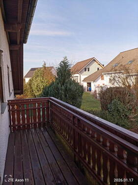 Balkon gr. Schlafzimmer 5 qm - 