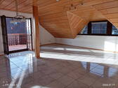 Wohnzimmer mit Gaube Westseite - 