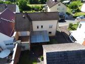 Blick aus dem Garten - 