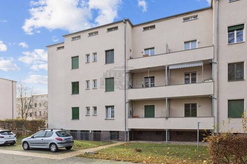 Hinteransicht - 2 Zimmer Etagenwohnung zum Kaufen in Leipzig