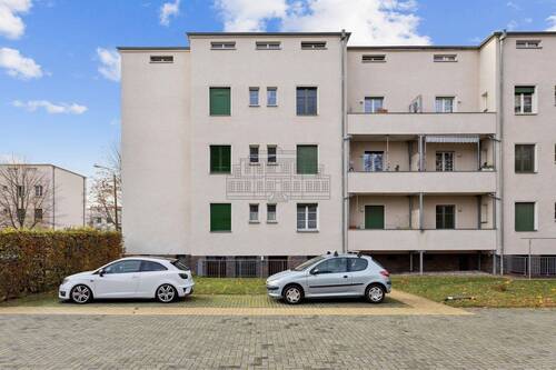 Hinteransicht - 2 Zimmer Etagenwohnung in Leipzig