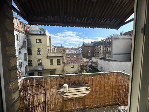 Balkon - Etagenwohnung mit 54,00 m&sup2; in Mannheim / Neckarstadt-Ost zur Miete