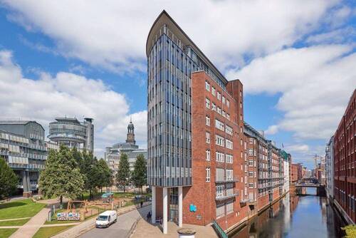 Bild 1 - Provisionsfreie Bürofläche mit Wasserblick auf Fleet und Hafen