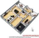 Grundriss Obergeschoss 3D - 