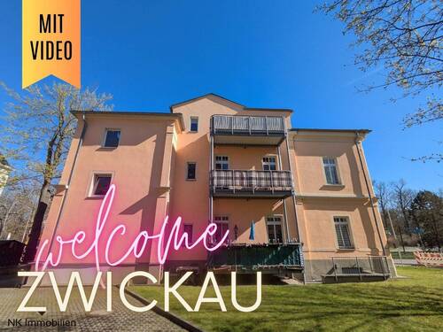 Galerie - ++ stilvolle 3-Raum Wohnung mit Dachterrasse und Stellplatz in repräsentativem Altbau ++