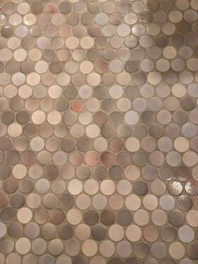 Badezimmer- Bodenfliesen - 