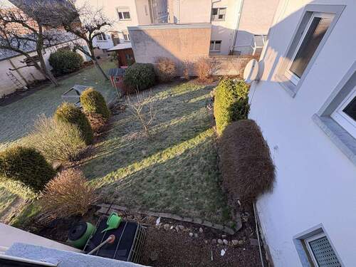 Blick vom Balkon - 
