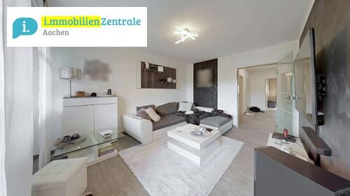 Wohnzimmer - 3 Zimmer Etagenwohnung in Aachen